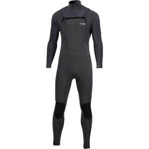 2020 Prolimit Mens Predator 5/3mm Free Zip Wetsuit 13575 - Slate Black